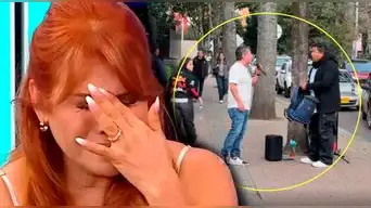 ¿Problemas económicos? Alfredo Zambrano es captado CANTANDO en las CALLES y Magaly Medina lo expone: "Para ganarse la vida"