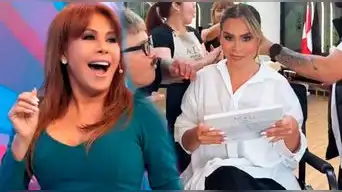 Ethel Pozo se echa AGUA BENDITA para su entrevista con Magaly Medina y afirma: "Voy directo a la boca del lobo"