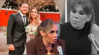 Ethel Pozo 'CALLA' a Magaly Medina EN VIVO por destruir su boda con Julián Alexander y hace FUERTE revelación: "Tú tuviste..."