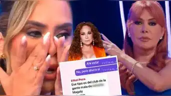 Magaly Medina SE DIRIGE a Ethel Pozo con DURO discurso tras revelarse CHAT donde es 'INSULTADA' por ella: "No merecen mi..."