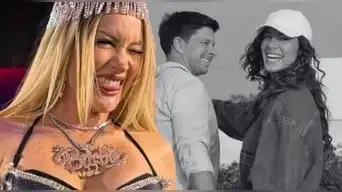 Leslie Shaw SE BURLA de Mario Hart y asegura que Korina Rivadeneira LO UTILIZÓ para quedarse en Perú: "Ese es su karma"