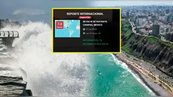 Terremoto en México de 7.4 HOY, 17 de julio del 2026: Marina de Guerra ACLARA si existe alerta de TSUNAMI en Perú