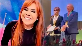 ¡REINA ABSOLUTA! Magaly Medina recibe importante RECONOCIMIENTO por su trabajo en televisión y lanza CONTUNDENTE mensaje sus detractores
