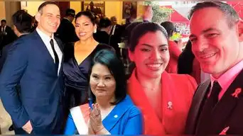 Mark Vito SE PRONUNCIA luego de encuentro con Keiko Fujimori en cena de gala y tras llegar a la Parada Militar con Leslie Echevarría