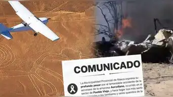Municipalidad de Nasca SE PRONUNCIA y revela la cifra exacta de fallecidos en avioneta que se estrelló en vuelo turístico