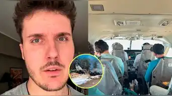 ¡SE SALVÓ DE MILAGRO! Influencer español da IMPACTANTE testimonio tras evitar viajar en la AVIONETA que se estrelló en Nasca