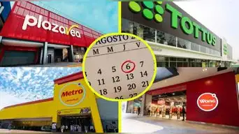 Antes de salir de compras este feriado, revisa los horarios de Plaza Vea, Metro, Wong y Tottus