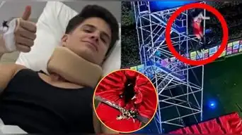 Aparece FOTO que expone el ESTADO de Kevin Díaz, luego de que Mathías Brivio NEGARA que fue un accidente: Lleva collarín