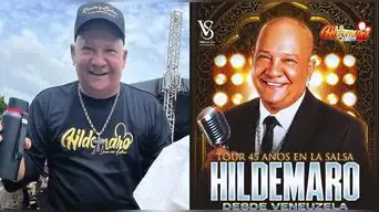 Salsero Hildemaro regresa al Perú con su tour '45 años en la salsa'