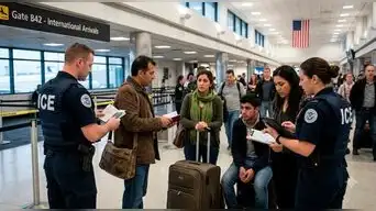 TERROR PARA INMIGRANTES LEGALES E ILEGALES EN EE.UU. | ICE aumenta operativos y arrestos a extranjeros en aeropuertos