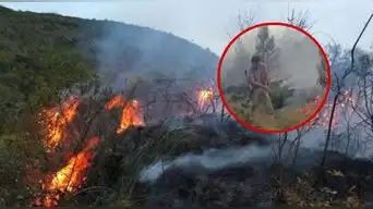 “No podemos solos”: comuneros de Cañaris en LAMBAYEQUE luchan contra INCENDIO FORESTAL que sigue avanzando