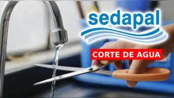Corte de agua en Lima HOY 8 de agosto: conoce los distritos y horarios afectados por Sedapal