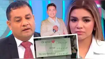 Abogado de Naldy Saldaña SE PRONUNCIA sobre chats que evidenciarían INFIDELIDAD con animador: "Si ella ha estado con otra pareja..."