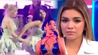 Fernanda Urbina, de 'La Bella Luz', SE PRONUNCIA sobre INDIGNANTE imitación que hizo de tocamientos a Naldy Saldaña: "Ya..."
