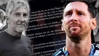 Lionel Messi rompe su silencio y dedica DESGARRADORA carta a su padre tras su muerte: "No sé cómo seguir sin vos"