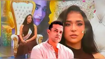 Camila Domínguez tiene IMPENSADA reacción EN VIVO cuando le mencionan a Christian Domínguez tras coronación: "Mantenerlo alejado..."
