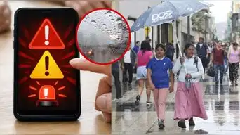 Sismate VUELVE A SONAR en celulares: ¿por qué llegó una NUEVA ALERTA por lloviznas y fuertes VIENTOS?