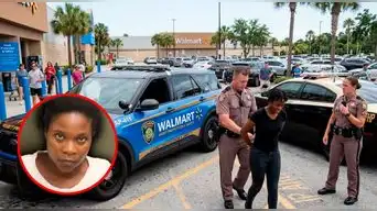 Terror en Walmart | Mujer fue al supermercado y terminó llevándose el auto de un guardia de seguridad