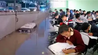 Suspenden clases presenciales en colegios por fuertes lluvias en Lima: Esta es la lista de distritos y las fechas