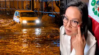 Mientras Lima Sur se inundaba, Keiko Fujimori daba consejos de belleza: “Me pongo humectante”