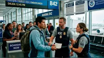 ALERTA MÁXIMA INMIGRANTES | ¿Puedes viajar dentro de EE.UU. solo con tu pasaporte extranjero? Esto reveló el ICE en agosto 2026