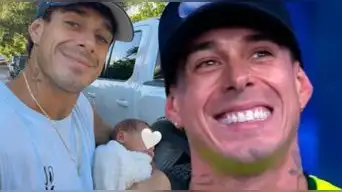 Hugo García 'ADOPTA BEBÉ' y se emociona al compartir imágenes inéditas junto a su hijo con Isabella Ladera: "Bienvenida a casa..."