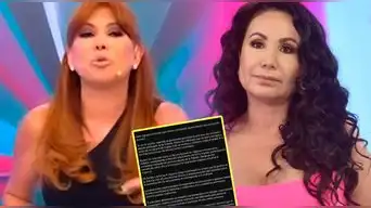 ¡LA PUSO EN SU SITIO! Magaly Medina se BURLA de Janet Barboza por su COMUNICADO sobre la Teletón y la tilda de “desubicada”
