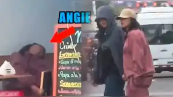 ¡PREOCUPANTE! Angie Jibaja y su pareja son captados en PENOSA SITUACIÓN en las calles de zona roja de La Victoria