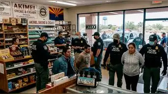 ALERTA MÁXIMA para inmigrantes en EE.UU. | ICE detiene a tres personas cuando compraban dentro de una tabaquería: ¿Fue abuso de poder?