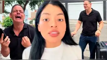 ¿TERMINARON? Mark Vito vuelve a Perú, pero LLORA tras ser ECHADO de casa de Leslie Echevarría: "Han cambiado la chapa"