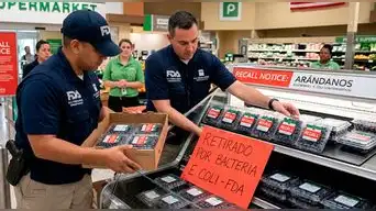 ALERTA MÁXIMA EN EE.UU. | FDA anuncia EL RETIRO de arándanos congelados de diversos supermercados: El nivel de riesgo es ALTO