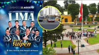 CIERRE DE CALLES en Pueblo Libre: CONOCE las vías restringidas y rutas alternas por CONCIERTO de aniversario