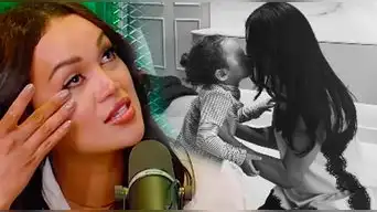 Angie Arizaga ABANDONA el país y luce conmovida al DESPEDIRSE de su hijo: “Le expliqué que mami se va”