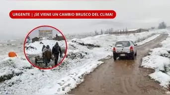 ¡SE INTENSIFICARÁN LAS LLUVIAS! Senamhi alerta por NEVADAS, GRANIZO y VIENTOS FUERTES en 8 regiones