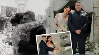 ¡SON MARIDO Y MUJER! Ricardo Mendoza y Katya Mosquera SE CASAN en LUJOSA boda y EMOCIONAN con votos: "Cambiaste mi vida para siempre"