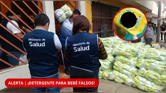 ¡CUIDADO! | ¿Compraste DETERGENTE PARA BEBÉ? Incautan 5 TONELADAS de productos FALSIFICADOS que iban a venderse en Lima