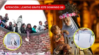 ¡DEVOTOS! | ¿Vas al Pozo de los Deseos de Santa Rosa este domingo? ¿DARÁN CARTAS GRATIS? | REVISA cómo obtenerlas