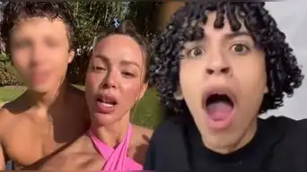 Hijo de Sheyla Rojas RESPONDE a tiktoker Valentino tras decirle 'SUEGRA' a su mamá: "No puede ser, te he visto..."