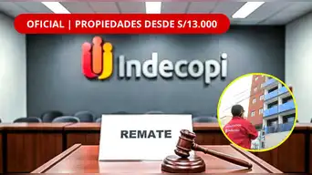 ¿QUIERES COMPRAR UN INMUEBLE? | Indecopi REMATARÁ propiedades desde S/13.000: requisitos y LINK OFICIAL