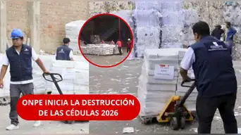 ÚLTIMO | ONPE destruye las CÉDULAS de las Elecciones Generales 2026: ¿por qué las ELIMINAN y cómo es el proceso?
