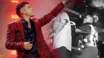 ¡ESCÁNDALO! Cantante puertorriqueño Darkiel protagoniza FUERTE PELEA con un hombre durante SHOW en discoteca y todo quedó GRABADO