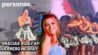 Briela Cirilo RENUNCIA a Corazón Serrano en pleno concierto y sus compañeras LLORAN: "Gracias por permitirme cumplir un sueño"