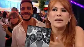 Mario Irivarren SE BURLA de Magaly Medina tras compartir fotografía donde ella le lanza 'DURA' mirada: "La cara del payaso de It"