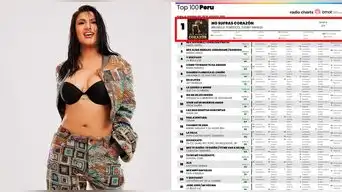 Brunella Torpoco alista aniversario y conquista el N° 1 del Top 100 Perú