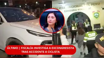 ÚLTIMO MINUTO | Fiscalía INVESTIGA a excongresista Kelly Portalatino tras ATROPELLO a ciclista: VÍCTIMA permanece INTERNADA