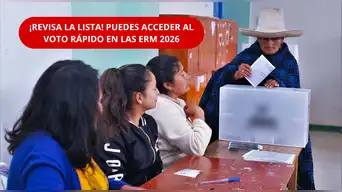 ¡ATENCIÓN, ELECCIONES 2026! Estos son los ciudadanos que podrán acceder al VOTO RÁPIDO de la ONPE | REVISA la LISTA