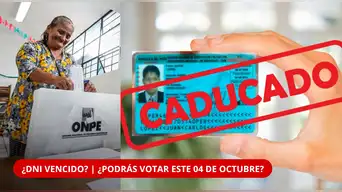 ¿Tienes el DNI VENCIDO o por vencer? | Reniec confirma qué DOCUMENTOS serán válidos para VOTAR este 4 de octubre: REVISA AQUÍ