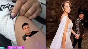 Karla Tarazona se hace tatuaje en honor a Christian Domínguez y el amor después de su boda