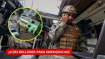 ¡ALERTA POR EL NIÑO! Gobierno destina S/283 millones para reforzar a las Fuerzas Armadas: ¿EN QUÉ SE USARÁ EL DINERO?