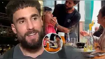 Gino Assereto SORPRENDE al INTERRUMPIR romántico momento de su hija y su novio: ¿Papá celoso?